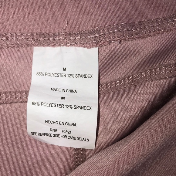 Apana size medium light pink lattice leggings - Picture 10 of 10